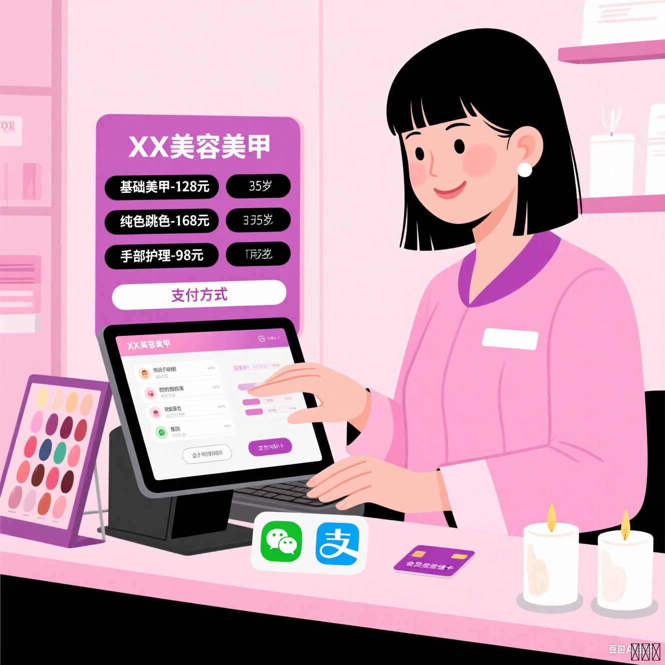 美容美甲店行业解决方案