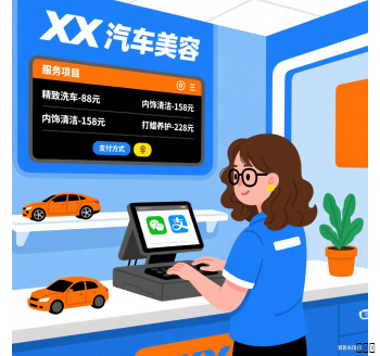 汽车美容行业解决方案