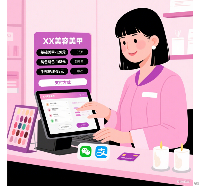 美容美甲店行业解决方案